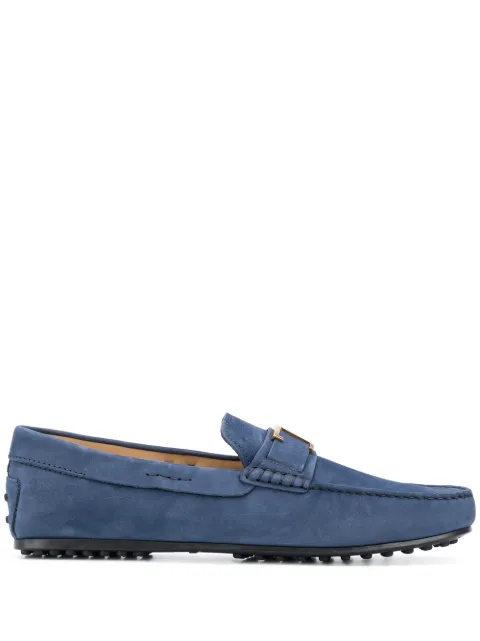 Tod's T plaque loafers