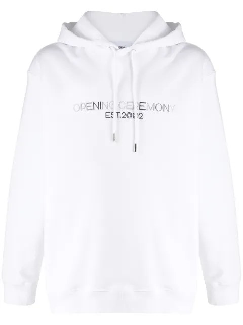 Opening Ceremony embroidered logo hoodie