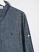 Stone Island Junior قميص بشعار الماركة مطرز