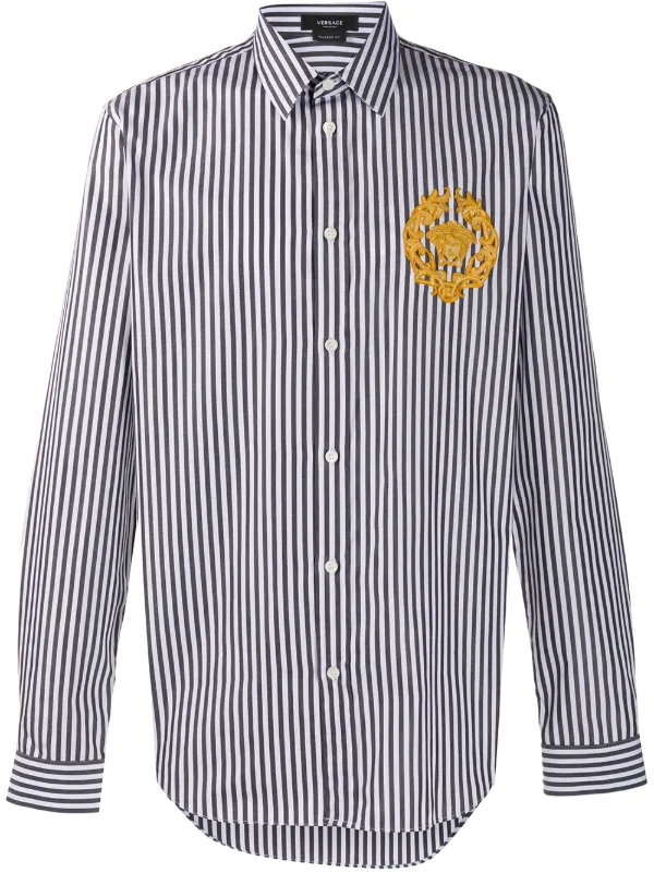 versace white dress shirt