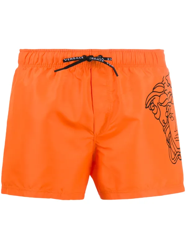 versace medusa swim shorts