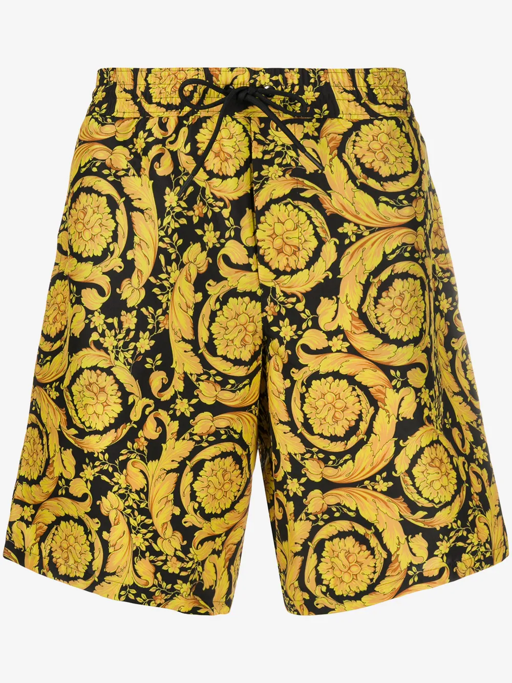 Versace Barocco 滑板短裤 | 黑色 | Image 1