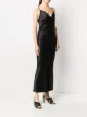 Envelope1976 satin shift maxi dress