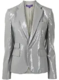 Ralph Lauren Collection single breasted sequin blazer - Grey