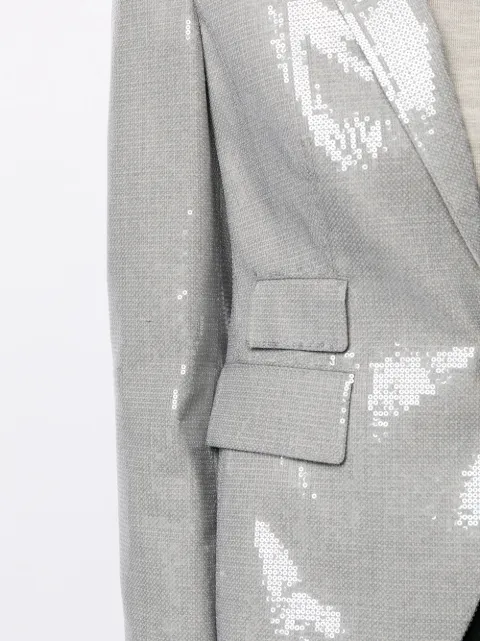 ralph lauren sequin blazer