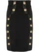 Изображение 1 из Balmain юбка с декорированными пуговицами