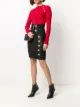 Изображение 2 из Balmain юбка с декорированными пуговицами