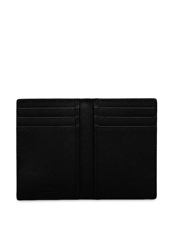 送料込み【PRADA】プラダ BLACK SAFFIANO BIFOLD WALLET Prada Saffiano bi-fold Wallet | Black | FARFETCH