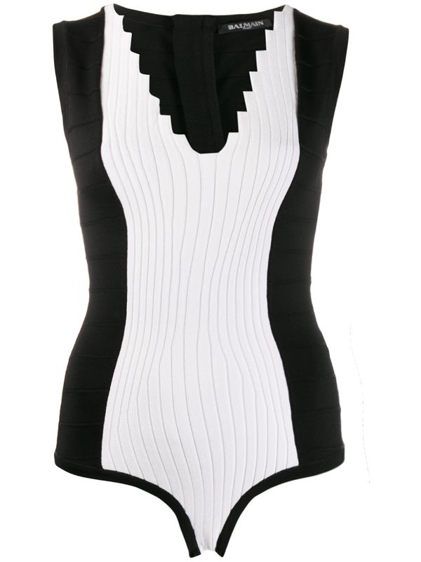 balmain bodysuit