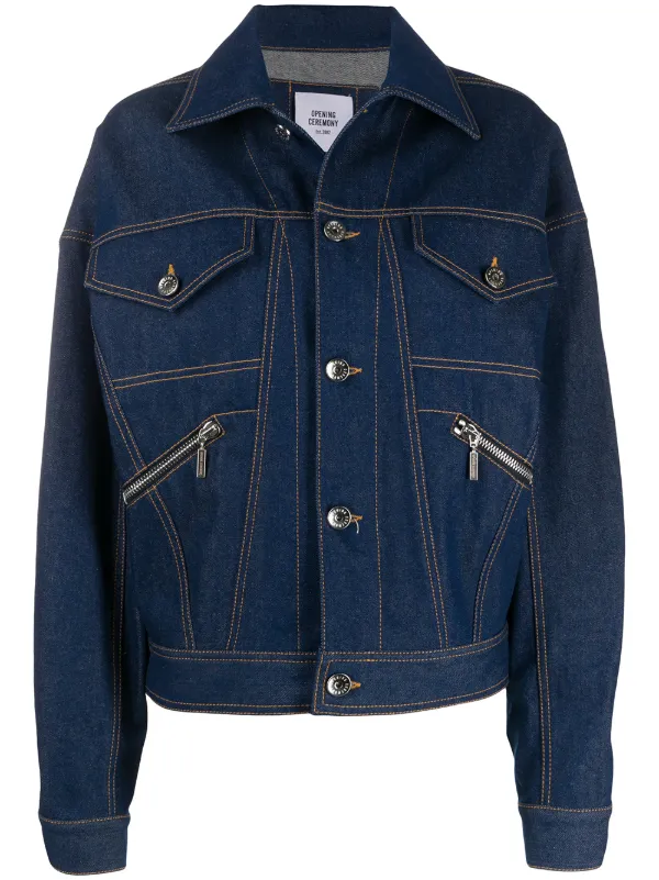 opening ceremony jean jacket