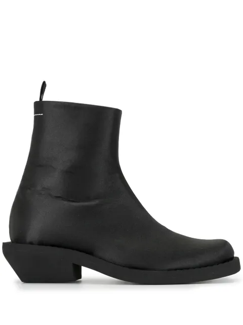 MM6 Maison Margiela extended heel ankle boots