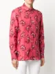 Kiton floral-print long-sleeved shirt