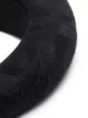 Fendi black FF padded silk hairband