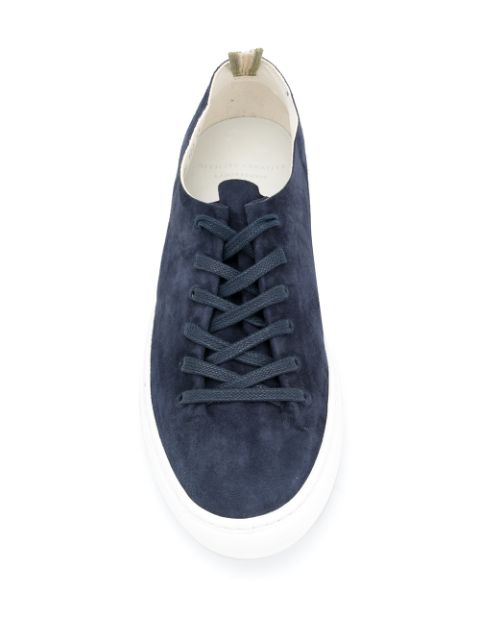 Shop Officine Creative Leggera Lace-up Sneakers In Blue