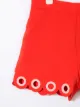 Elisabetta Franchi Kids هودي مزين بحلقات معدنية