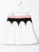 الصورة 2 من Elisabetta Franchi Kids تنورة ميدي بكسرات