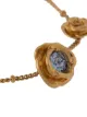Versace Medusa floral charm bracelet