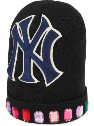 gucci yankees beanie