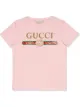 Image 1 of Gucci Kids logo print short-sleeve T-shirt