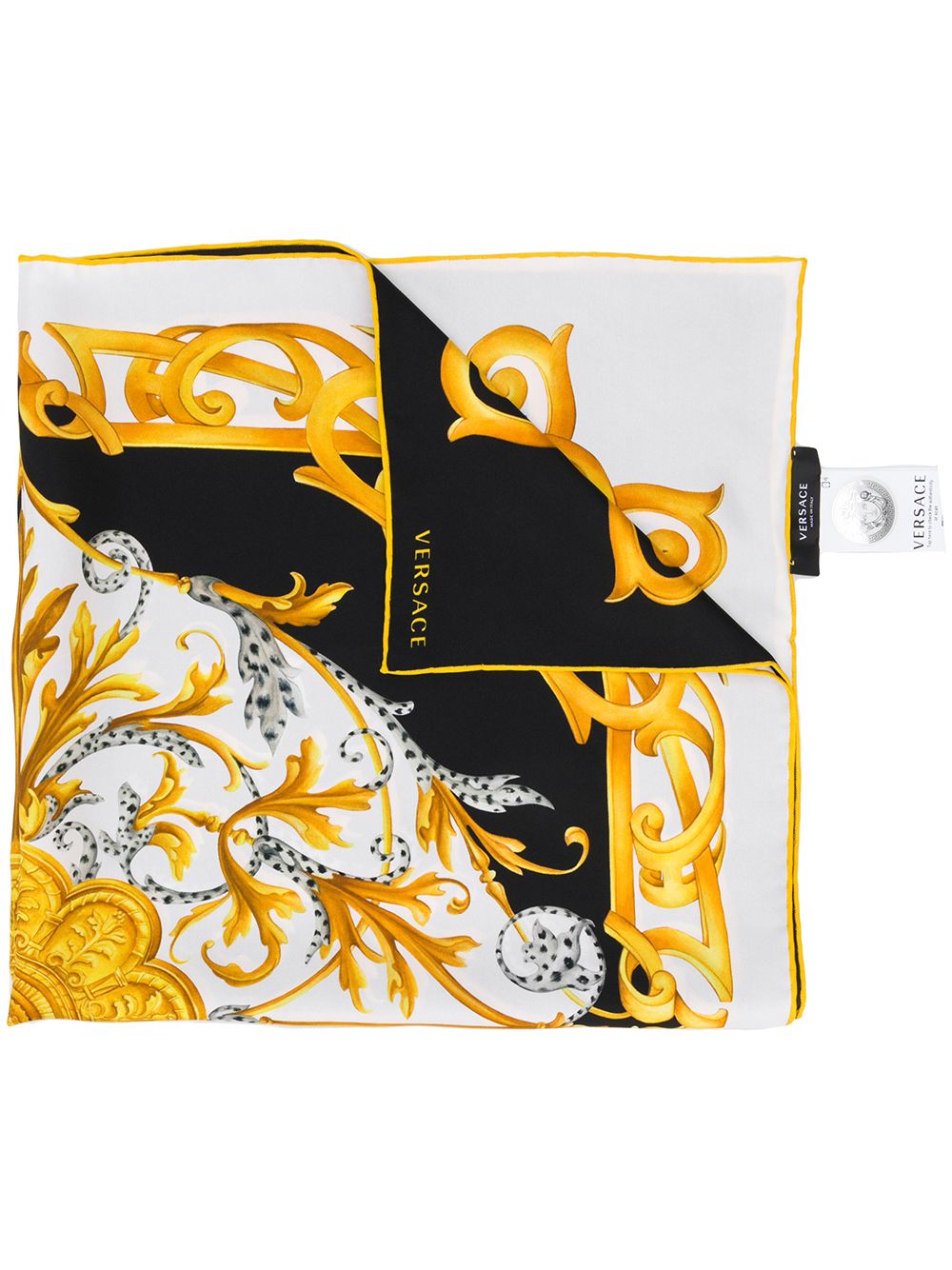 фото Versace graphic print scarf