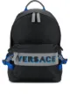 Image 1 of Versace logo embossed backpack