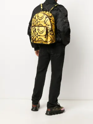 versace men's backpack