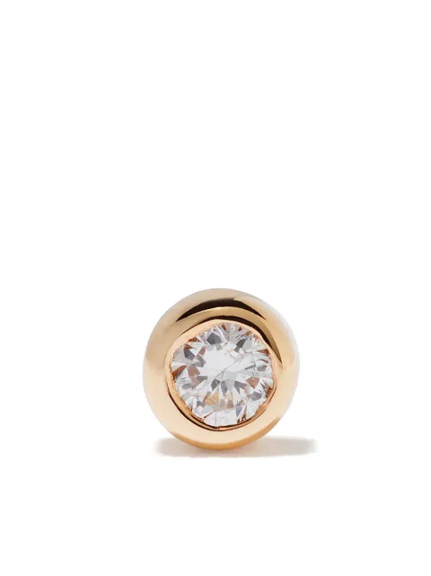 Maria Black 14kt yellow gold Big Dot diamond stud