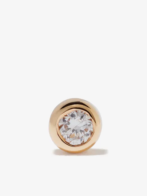 Maria Black 14kt yellow gold Big Dot diamond stud