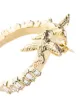 Pinko Love Birds hoop earring