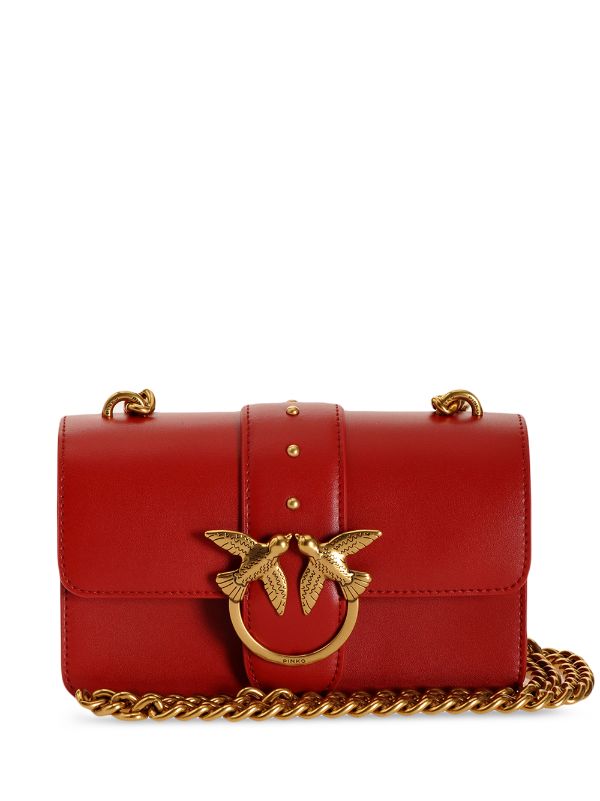 pinko red bag