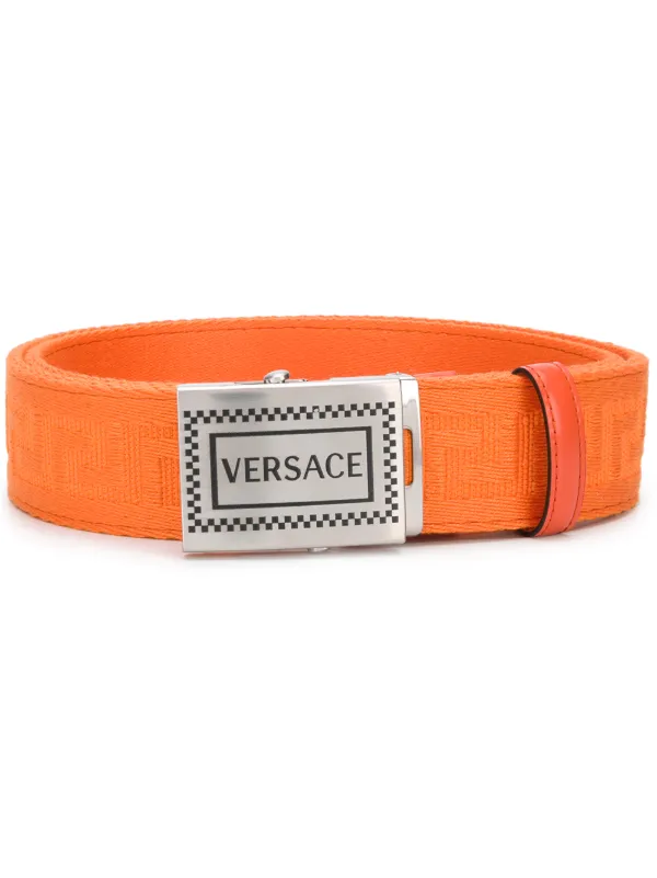 Versace belt orange Clearance