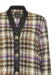 Pinko houndstooth sequin-embellished cardigan