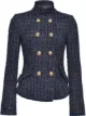 Image 1 of Pinko boucle double-breasted fitted jacket