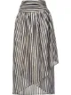 Image 1 of Pinko striped flared skirt