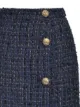 Pinko tweed buttoned skirt