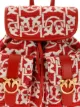 Pinko woven logo backpack