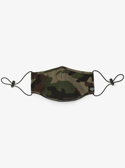 Mostly Heard Rarely Seen camouflage print face mask