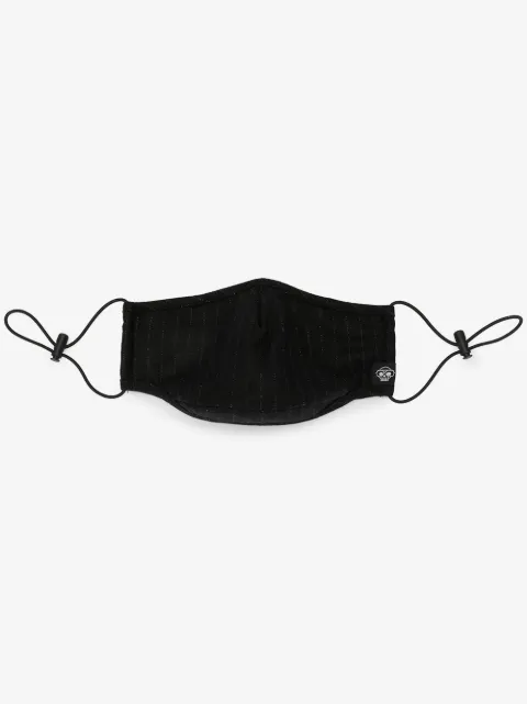 Mostly Heard Rarely Seen pinstripe face mask