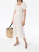 Image 2 of Sleeper floral-embroidered midi dress