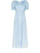 Image 1 of Sleeper corset-detail midi dress