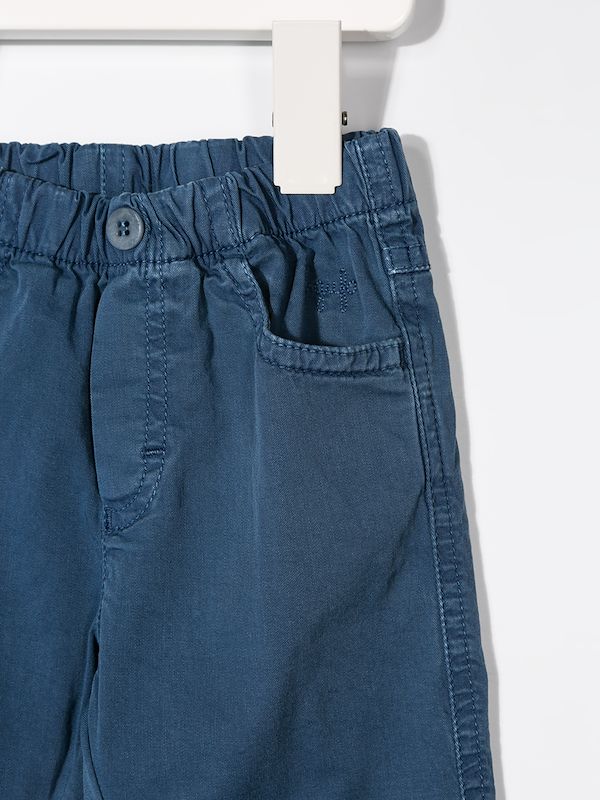 elasticated chino trousers