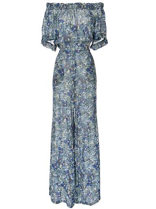 off shoulder jumpsuit lang