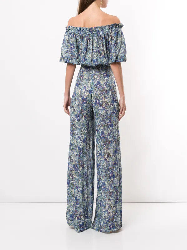 off shoulder jumpsuit lang