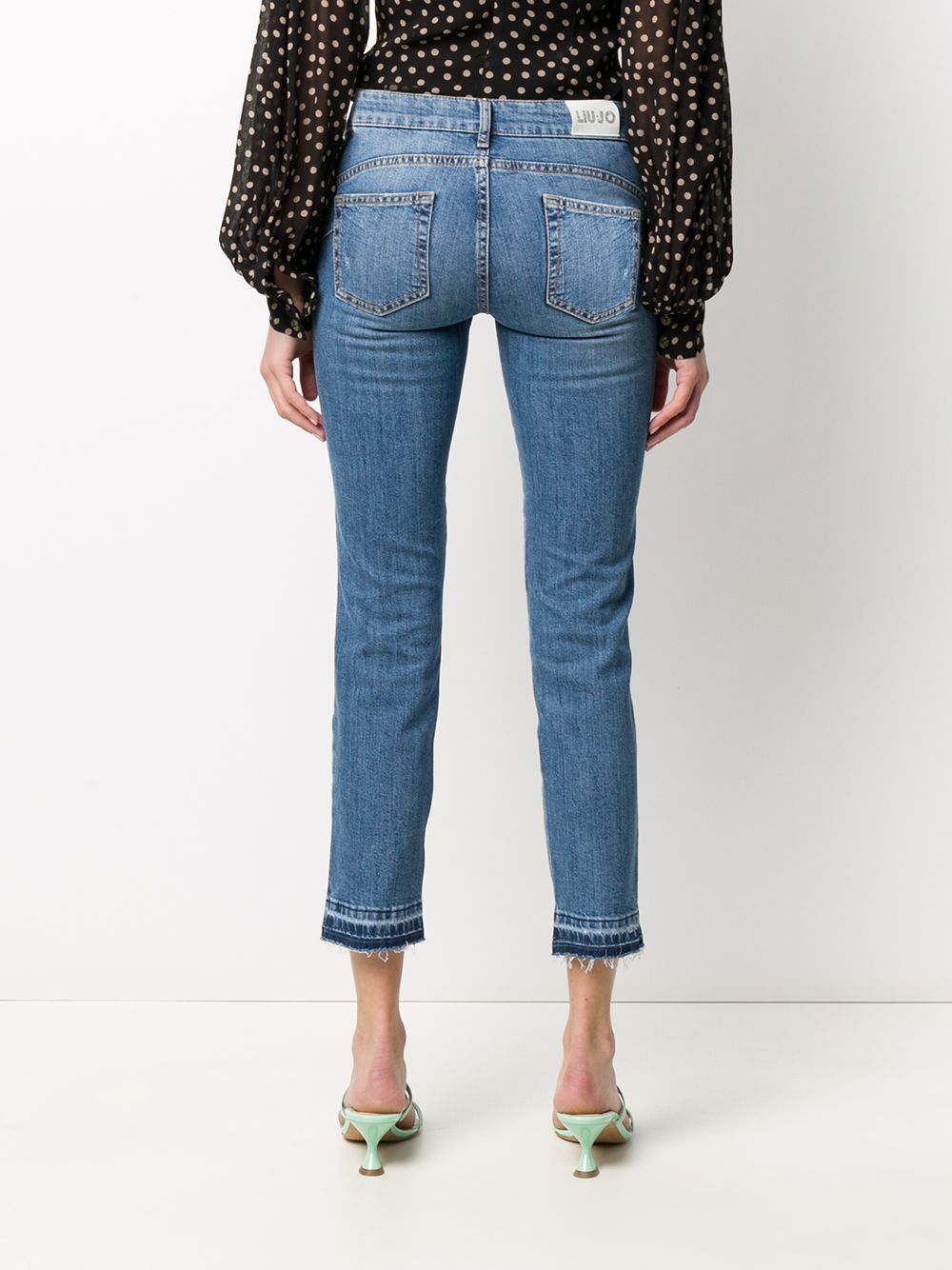 фото Liu jo rhinestone minnie jeans