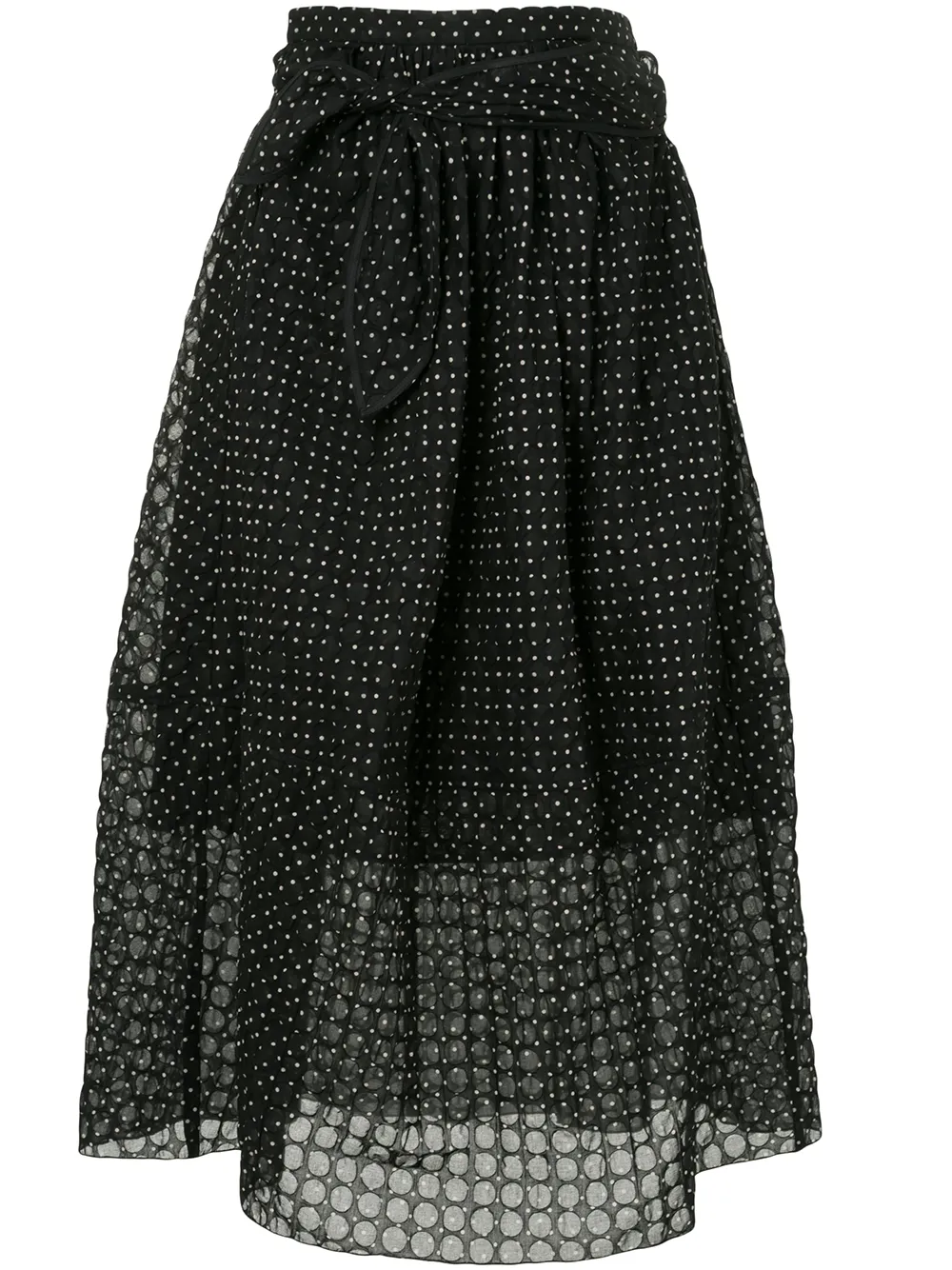 IRENE POLKA DOT BUBBLE SKIRT