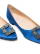 Manolo Blahnik Hangisi jewel-buckle pumps