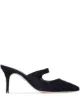 Bild 1 von Manolo Blahnik Spitze 'Camparimu' Mules, 70mm