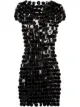 Image 1 of Paco Rabanne circle disc mini dress
