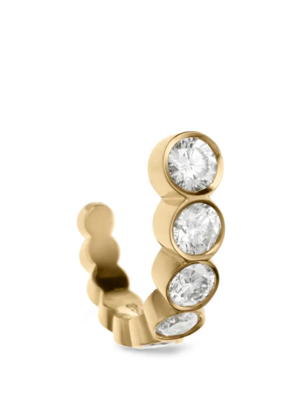 Sophie Bille Brahe Boucle Diamond Single Earring in Gold