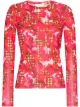 Image 1 of Molly Goddard floral-print top